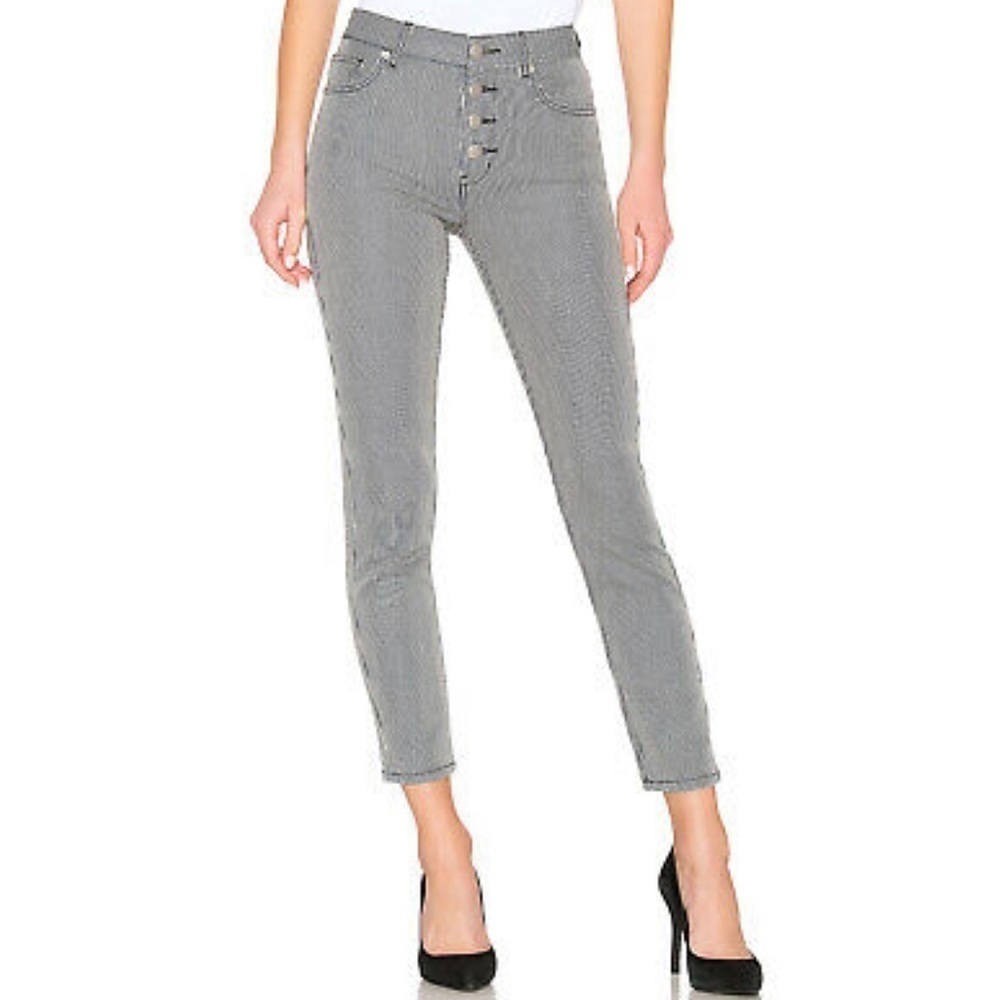 𝅺Joie Aerindis High rise skinny button fly jeans